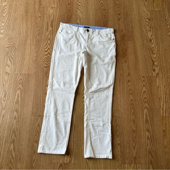 TOMMY HILFIGER Corduroy White Pants size 10 EUC - Picture 2 of 6